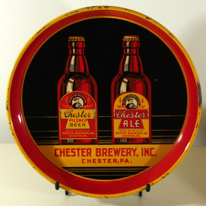 Chester Pilsner Beer Ale Steinie Bottles at