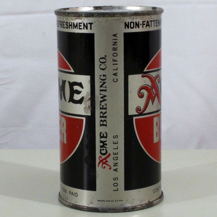 Acme Beer "NonFattening Refreshment" 02822 at