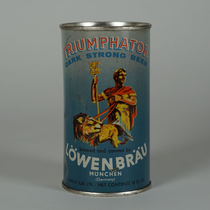 Lowenbrau Triumphator Beer Can at Breweriana.com