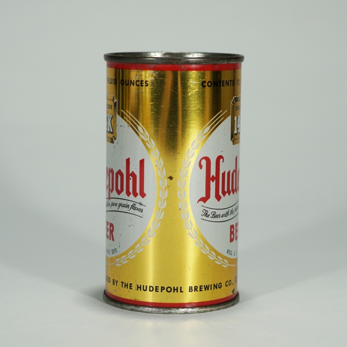 Hudepohl 14k Beer Can 8414 at