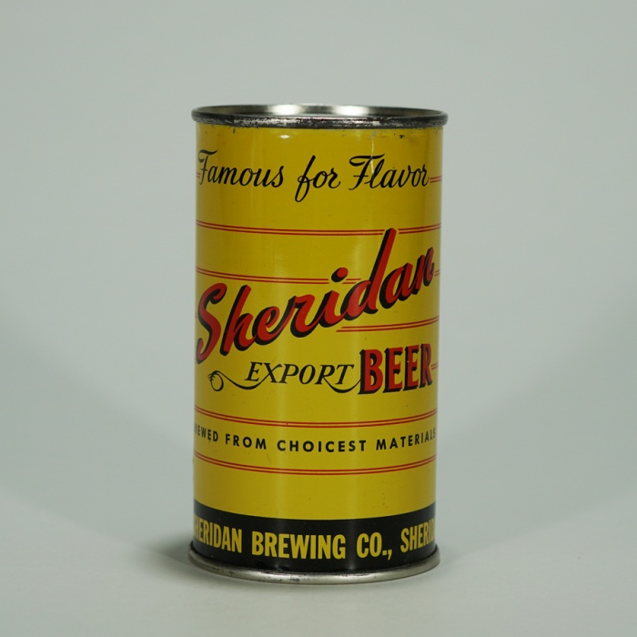 Sheridan Export Beer Can 133-2 Beer