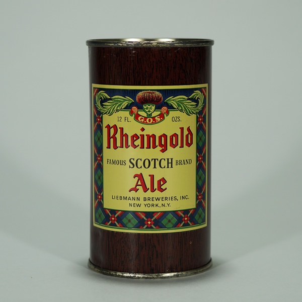 Rheingold Scotch Ale Can 123-26 Beer