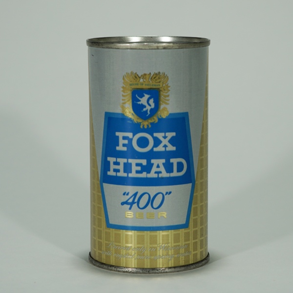 Fox Head 400 Beer Can 65-32 Beer