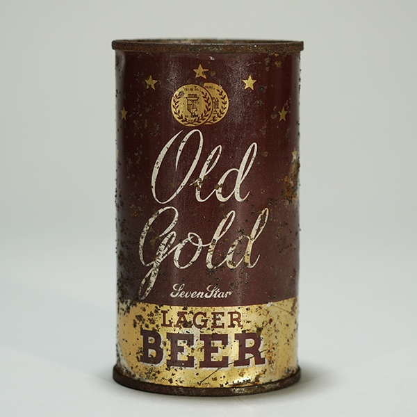 Old Gold Seven Star Lager Beer UNLISTED! Beer