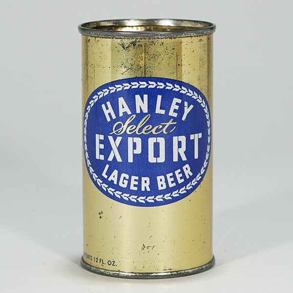 Hanley Select Export Lager Beer Can 80-7 Beer