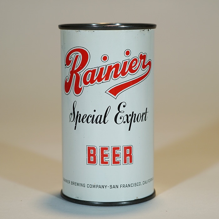 Rainier Special Export Beer Can ACTUAL 117-28 Beer