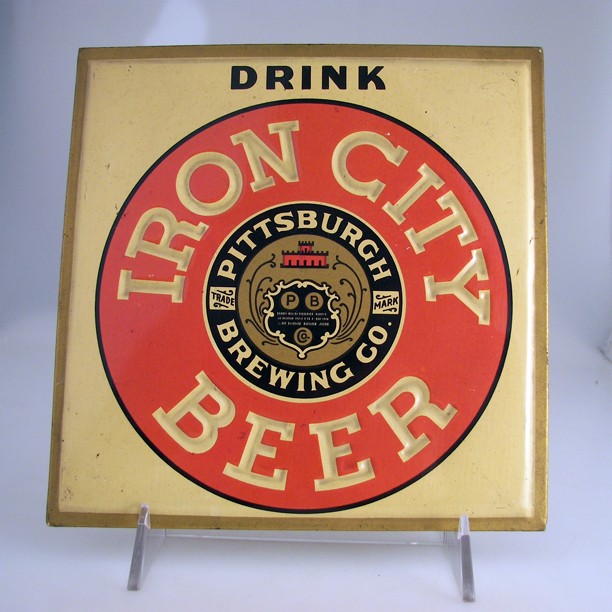 Iron City Beer TOC Sign at