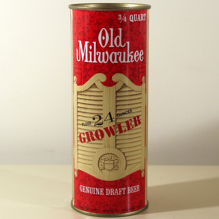 Old Milwaukee Genuine Draft Beer Growler 23706 at