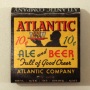 Atlantic Ale And Beer 10 cents Match Cover Photo 2
