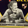 Lebanon Valley Export Beer Die-Cut Cardboard Sign Photo 3