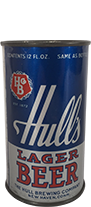 hulls lager beer can
