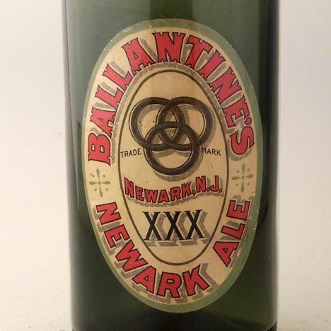 Ballantine's XXX Newark Ale at Breweriana.com