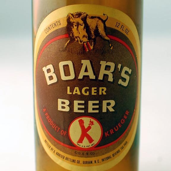 Boar's Lager Beer Krueger at