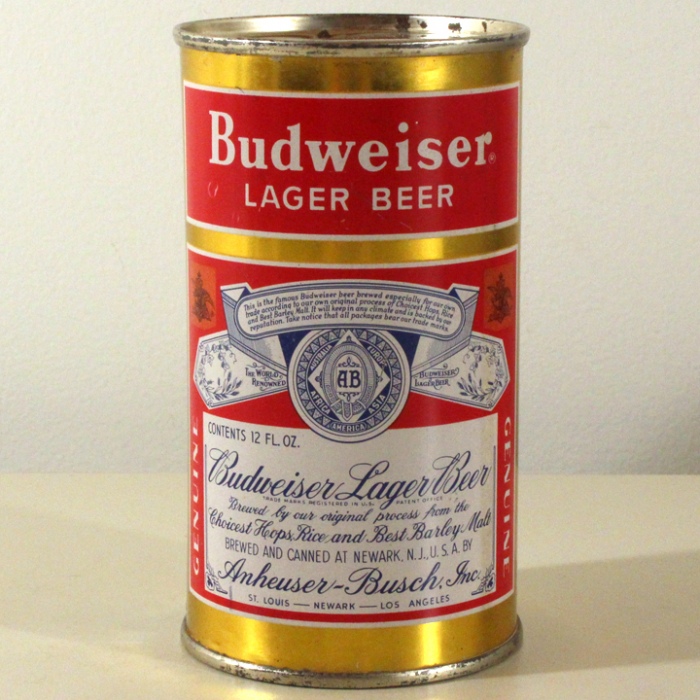 Budweiser Lager Beer (Newark) 044-31 at Breweriana.com
