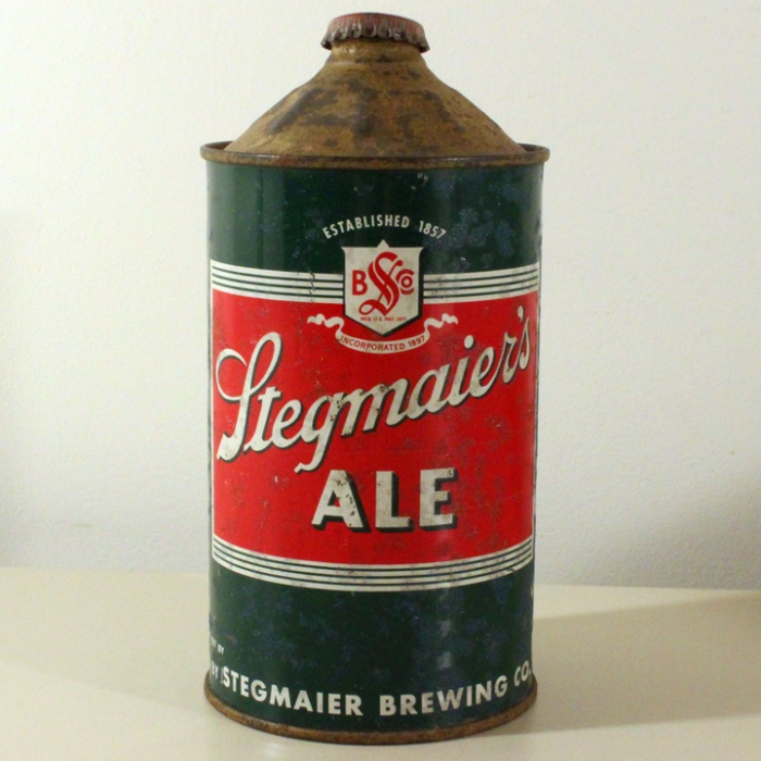 Stegmaier's Ale 219-11 at Breweriana.com
