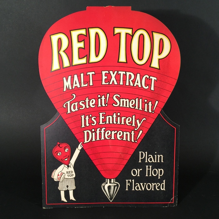 Red Top Malt Extract Diecut at