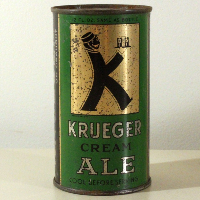 Krueger Cream Ale 462 at Breweriana.com