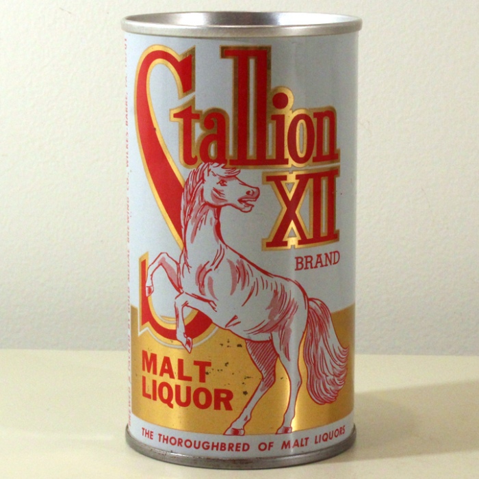 Stallion XII Brand Malt Liquor 12603 at