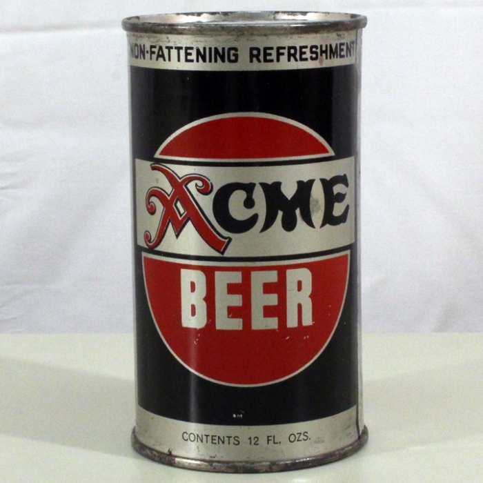 Acme Beer "NonFattening Refreshment" 02822 at