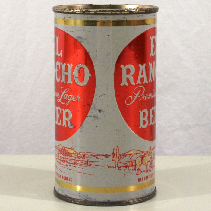 El Rancho Premium Lager Beer 059-24 at Breweriana.com