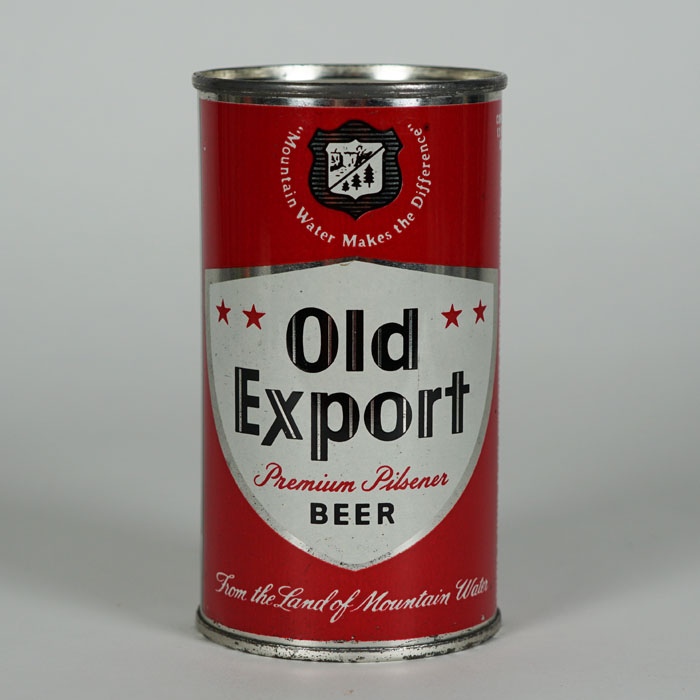 Old Export Beer Can 10614 at