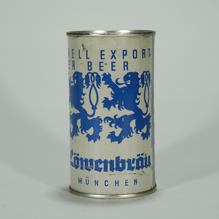 Lowenbrau Hell Export Pale Lager Beer Can at Breweriana.com
