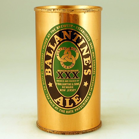 Ballantine's Ale 1840-1940 033-08 at Breweriana.com