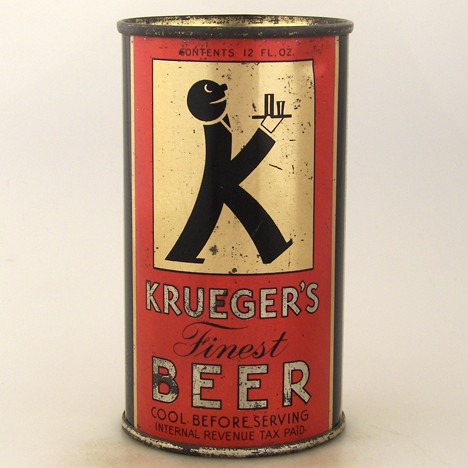 Krueger's Finest Beer 473 at Breweriana.com