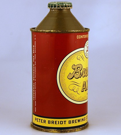 Breidt's Ale 154-16 at Breweriana.com