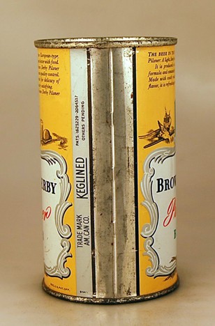 Brown Derby Pilsner Beer 133 at Breweriana.com