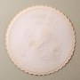 Old German Beer Doily - Red Border Photo 2